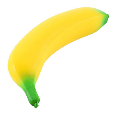 PU Mini Banana Vent Toy Soft Stretchy Slow-Rebound Squishy