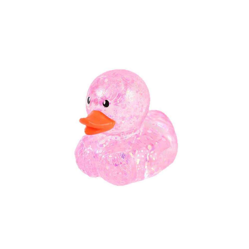 Easter Duck Squishy Marshmallow Stress-Relief Silicone Gel Slow Rebound Squeeze Toy Fun Happy Duck Decompression Venting Toy