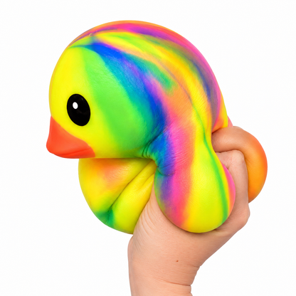 Rainbow Duck Squishy