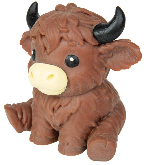 Jumbo Highland Cow Squishy Toy - Colour may vary