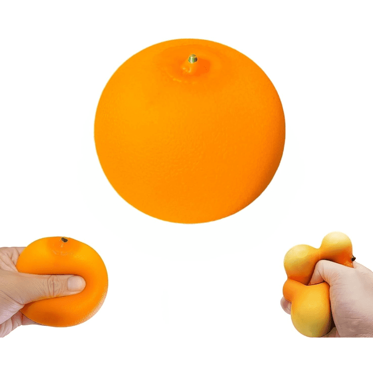 Crunchy Orange Squishy - Ultimate Sensory Toy