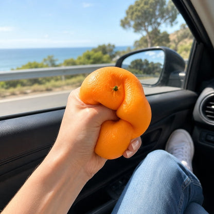 Crunchy Orange Squishy - Ultimate Sensory Toy