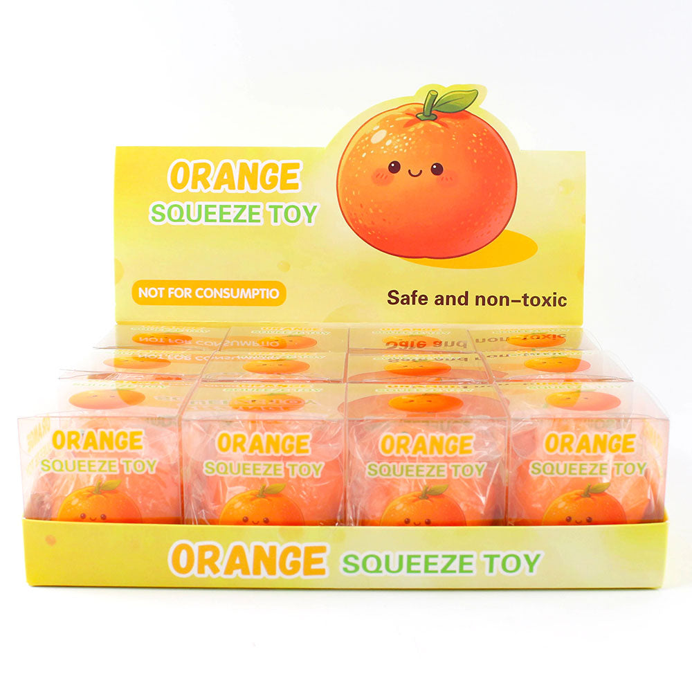 Crunchy Orange Squishy - Ultimate Sensory Toy