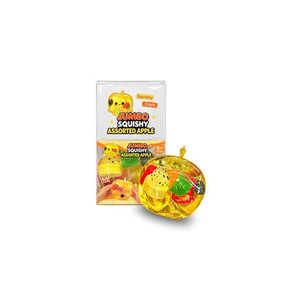 Jumbo Coconut Oil Squishy Assorted Apple