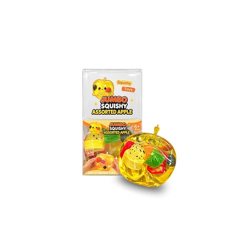 Jumbo Coconut Oil Squishy Assorted Apple