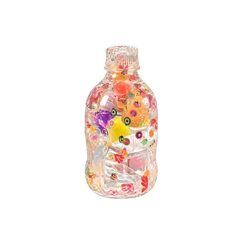 Fruit Bottle Vaseline Squishy Transparent Squeeze Toy