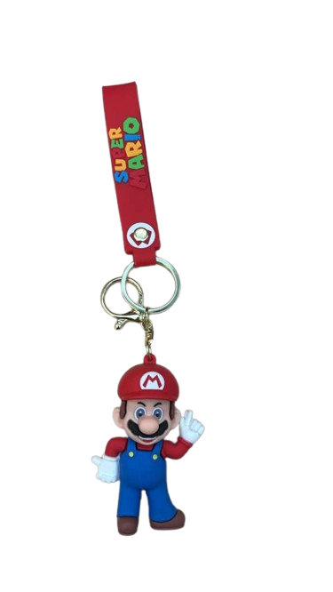 Super Mario Red Keychain