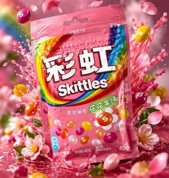 Skittles Floral Fruit - Asia Edition