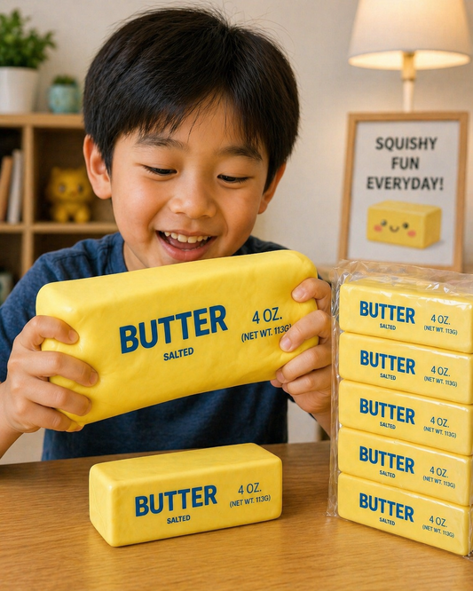 Butter Squishy Needoh Gumdrop Cheese Triple Bundle
