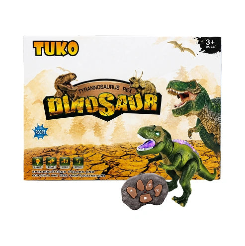 JOYIN Robot Dinosaur Toy T-Rex with Light and Roaring Sound Remote Control