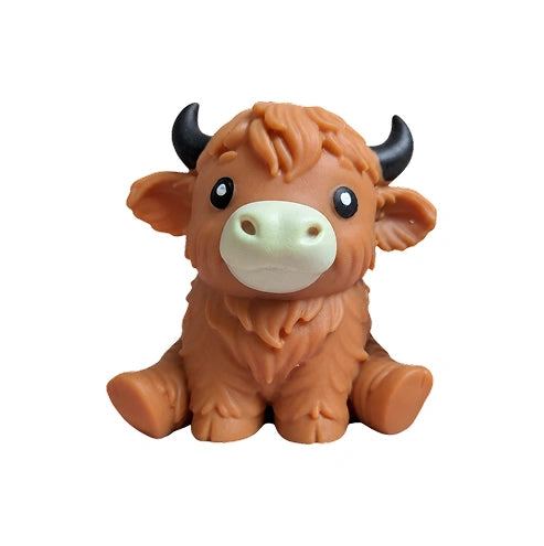 Jumbo Highland Cow Squishy Toy - Colour may vary