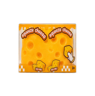 Jumbo Squishy Cheese Block
