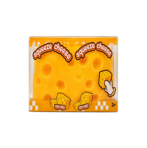 Jumbo Squishy Cheese Block
