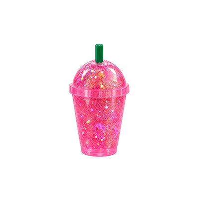 Kawaii Drink Glitter Cup Squishy - Colour may vary