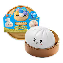 Hot Giant Dumpling Squishies Glitter Edition 16cm Bun Toy, Slow Rising Glitter Dumpling Stress Ball, Stress Relief Fidget Toy for Home Office toys