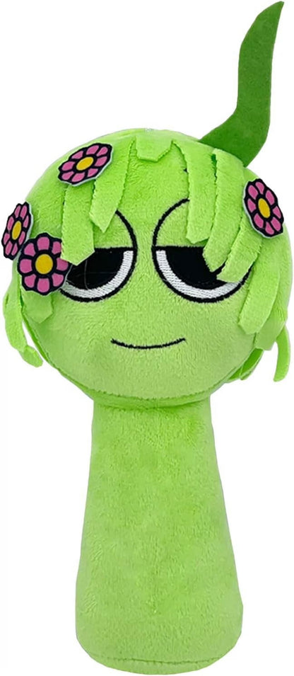 High Quality Sprunki Plushie  Sprunki Plush Toy Cute Stuffed Toy for Kids Adults Valentines Day Boys Girls Green– Light Green