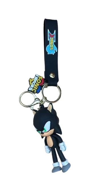 Sonic Black Keychain