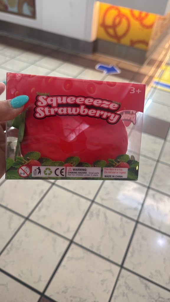Strawberry Squishy Giant Jumbo 7 inch
