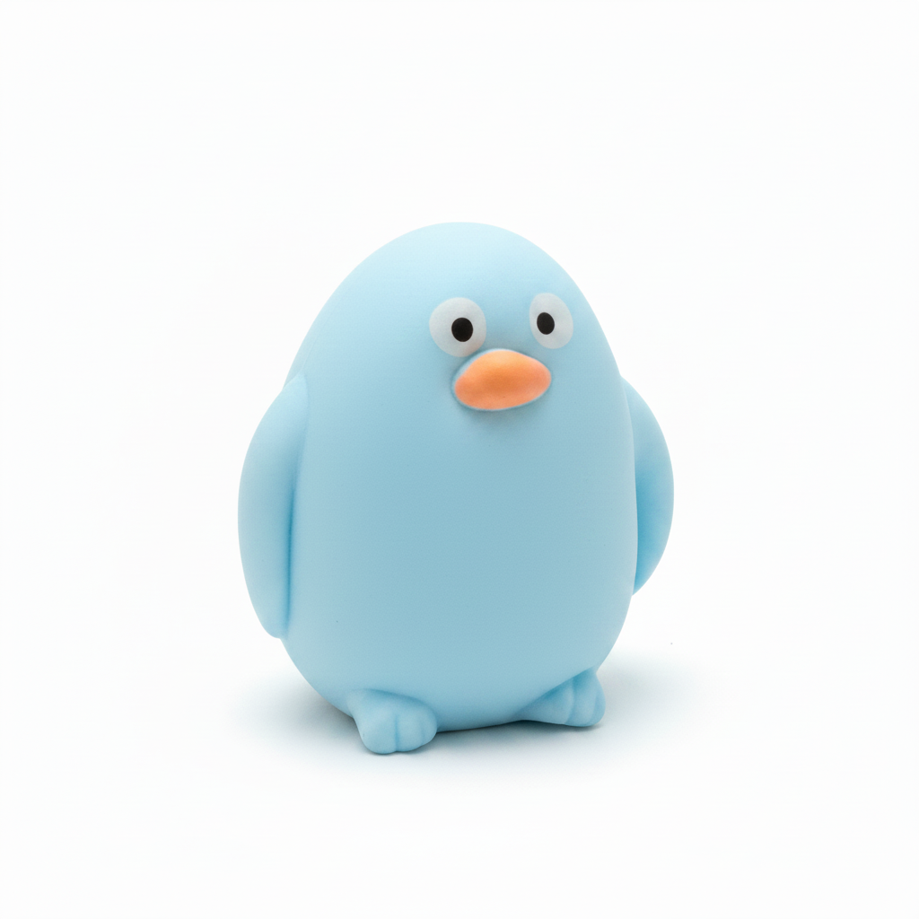 Blue Penguin Squishy Toy