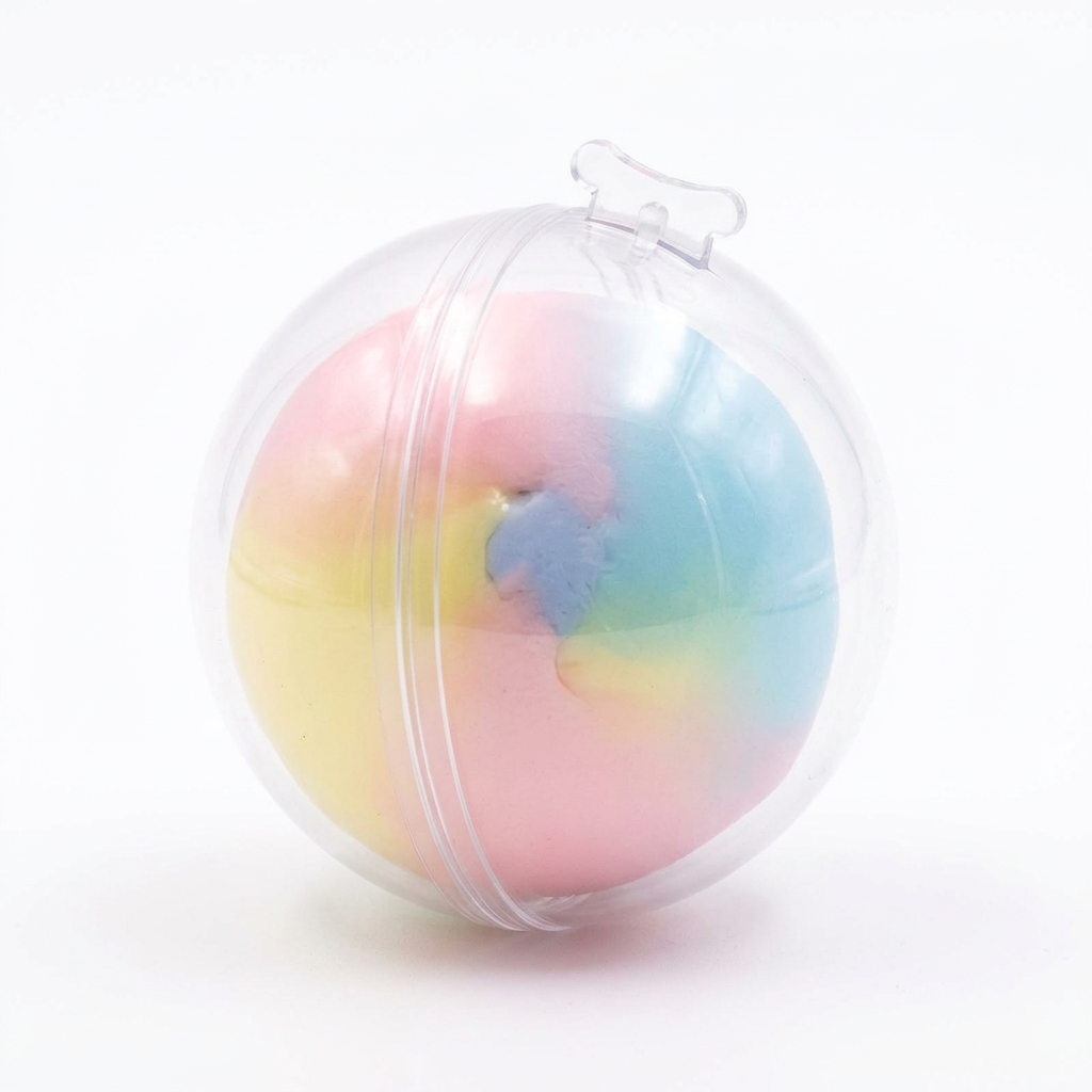 Clear single-piece pastel squishy product image