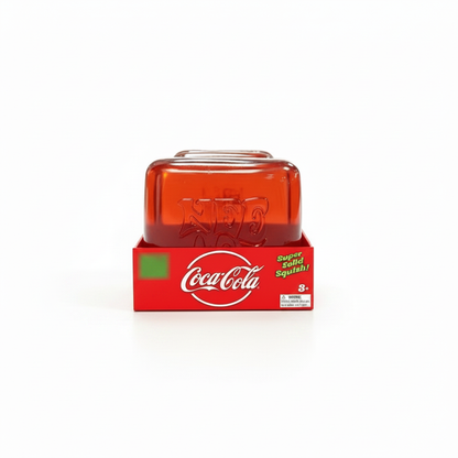 Coca-Cola Super Solid Squish Toy - No Ice