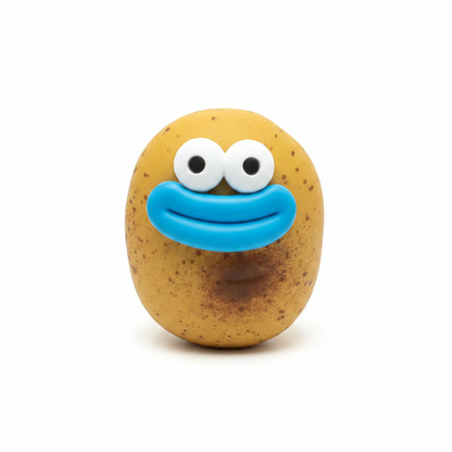Crunchy Smushers Potato Squishy - Blue Lips