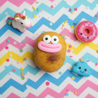 Crunchy Smushers Potato Squishy - Lifestyle