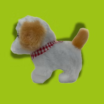 Dog Remote Plushy (brown )