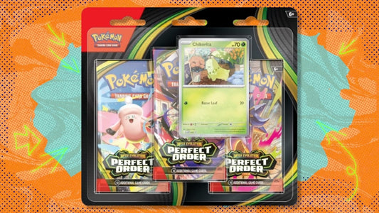 Pokemon TCG Mega Evolution Perfect Order Three-Booster Blister