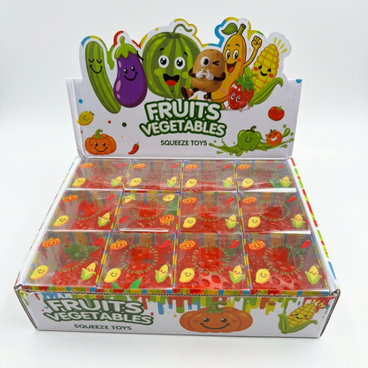 Slushy Apple Squishy Squeeze Toy - Colour may Vary