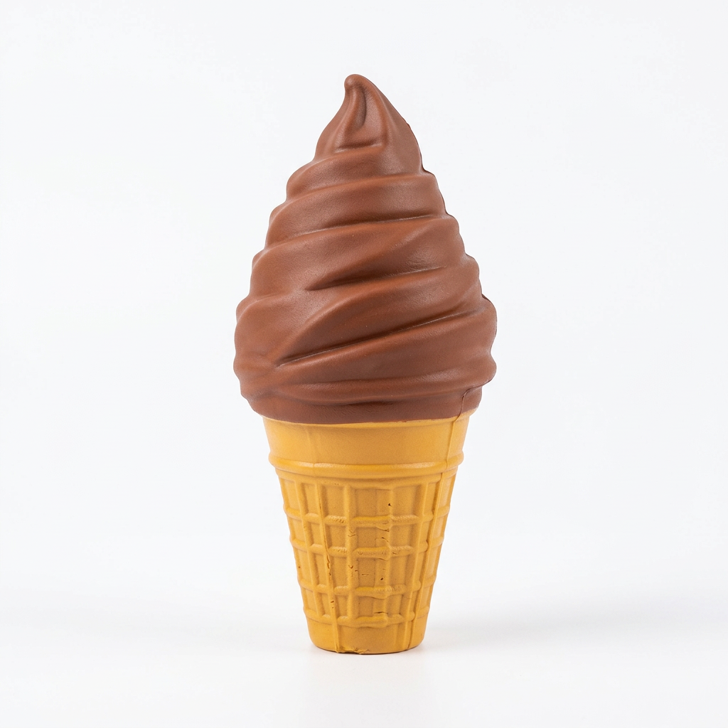 Crunchy Ice Cream Cone Squishy