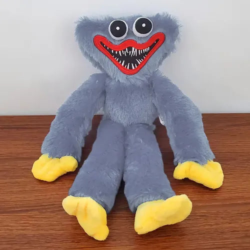 Gray Huggy Wuggy plush