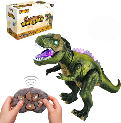 JOYIN Robot Dinosaur Toy T-Rex with Light and Roaring Sound Remote Control