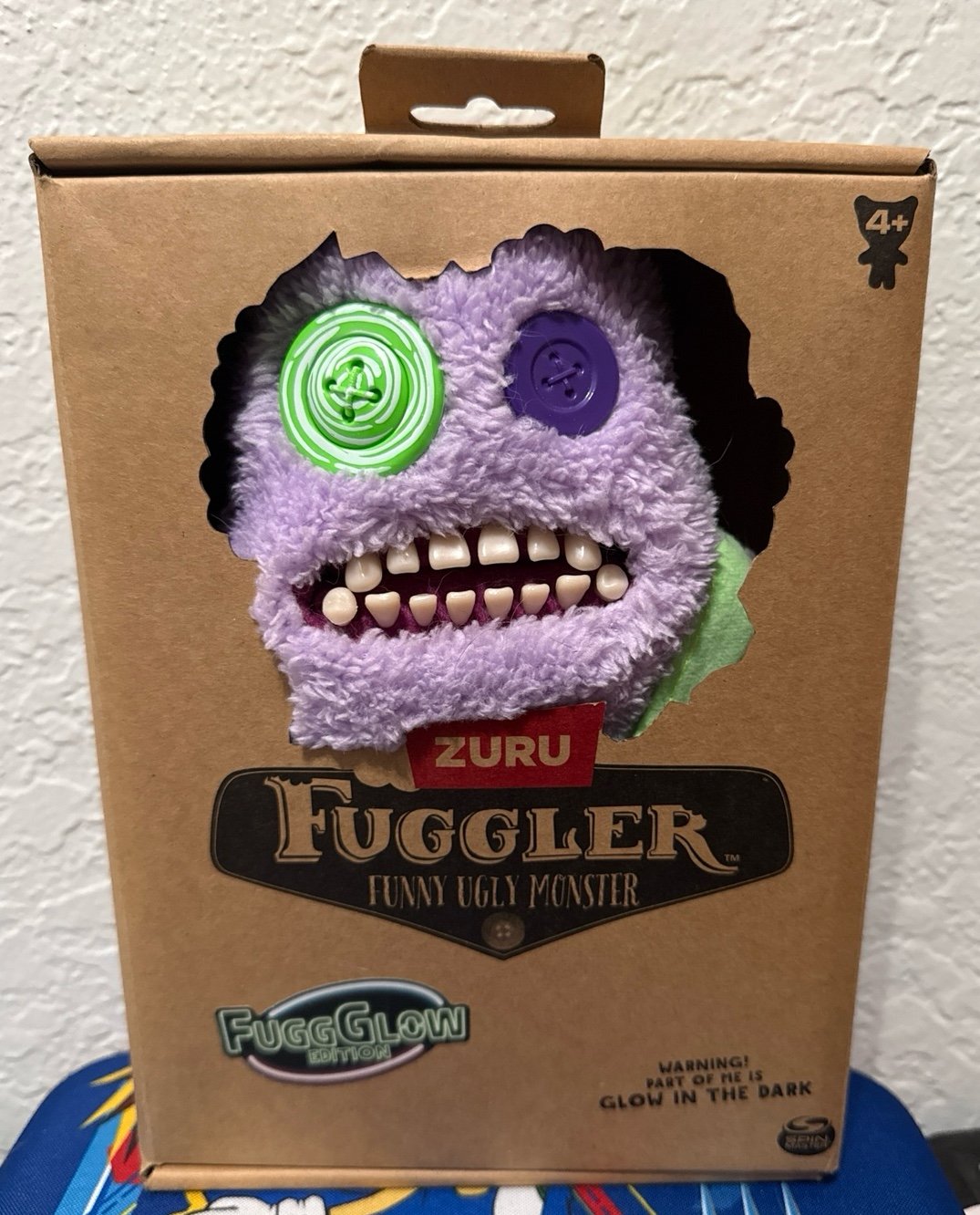 Purple Fuggler Plush Toy – Creepy & Funny Collectable Plush for Kids & Adults