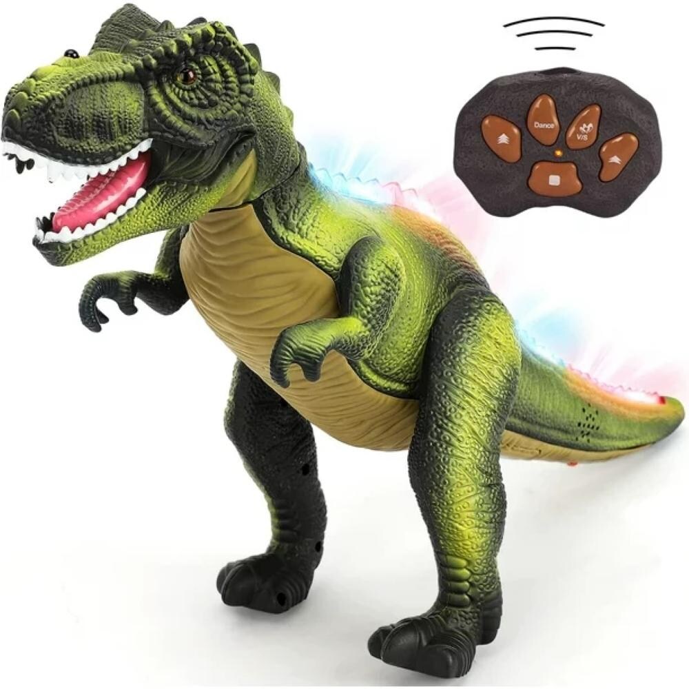 JOYIN Robot Dinosaur Toy T-Rex with Light and Roaring Sound Remote Control