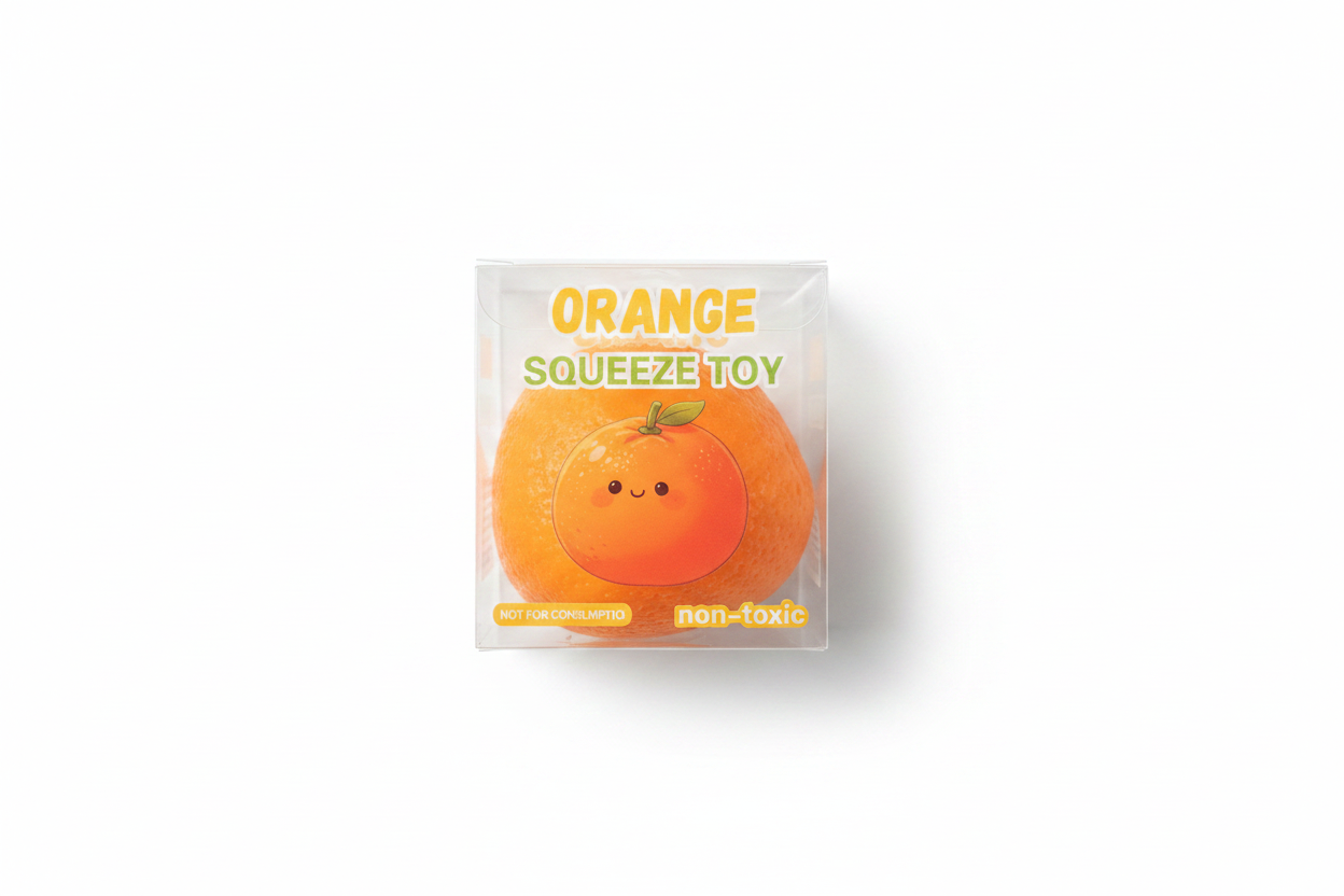 Orange Squeeze Toy