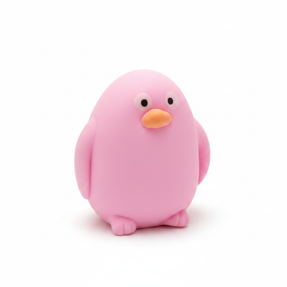 Pink Penguin Squishy Toy