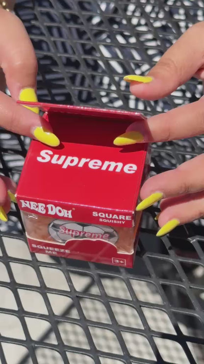 Supreme Nice Cube Squishy