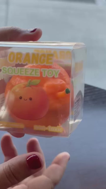 Crunchy Orange Squishy - Ultimate Sensory Toy  - New Arrival