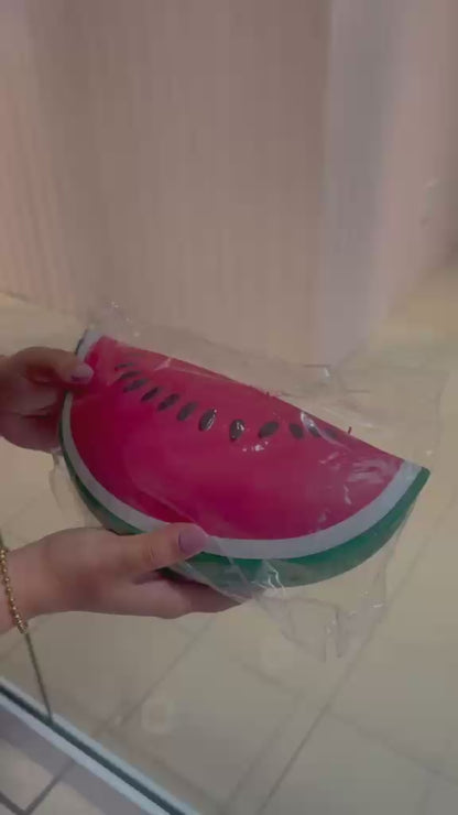 Watermelon Slice Squishy Toy