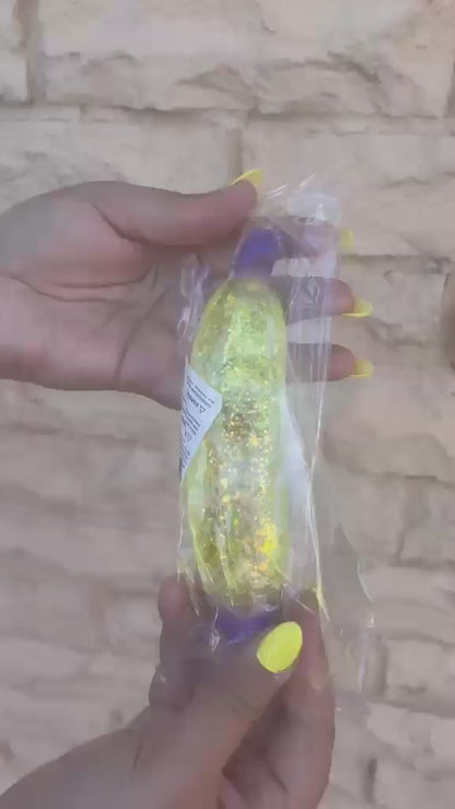 Glitter Banana Squishy - Colour may vary