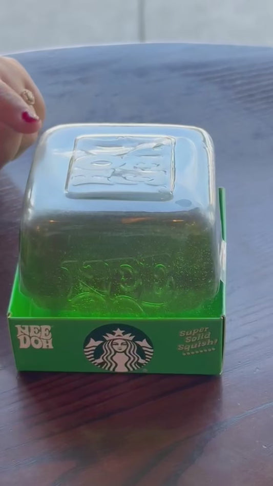 Large Starbucks inspired Super Solid Squishy Cube  - New Arrival