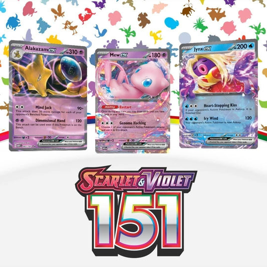 The Pokemon TCG Scarlet and Violet 151 - NEW SEALED!