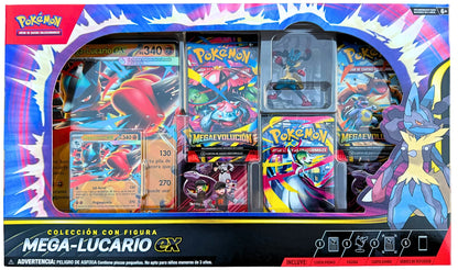 Pokemon TCG - Spanish - Mega Lucario Premium Figure Collection
